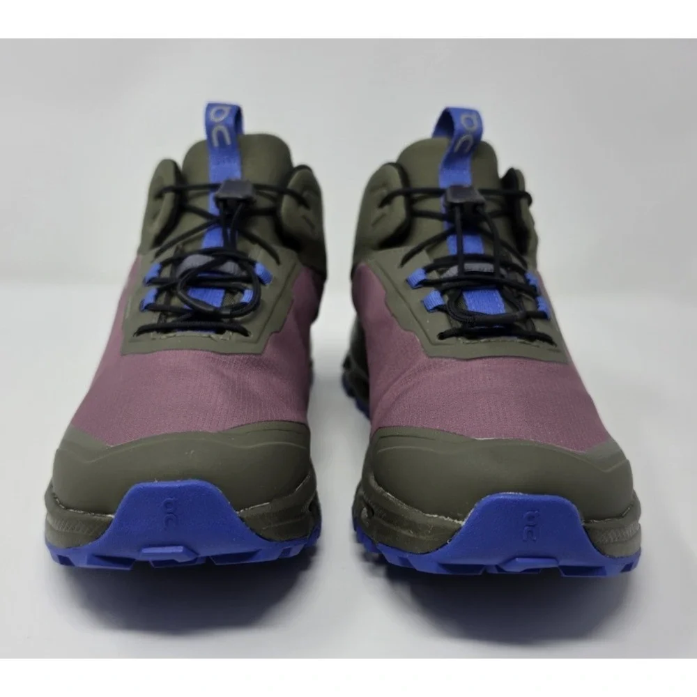 On Cloudhero Mid Waterproof  Size Youth 5 Shoe Cherry/Olive NWB